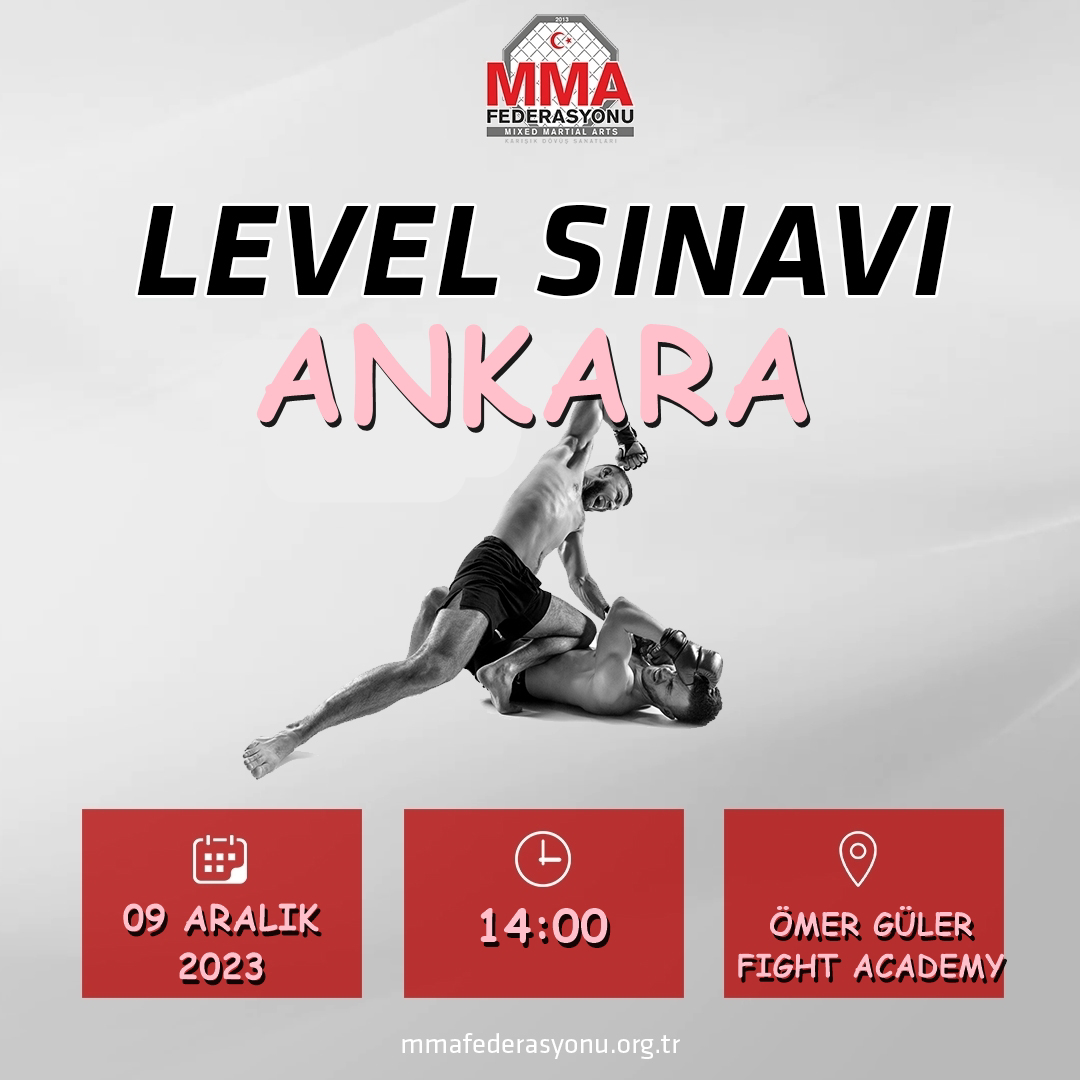 MMA LEVEL SINAVI ÖMER GÜLER FIGHT ACADEMY  ANKARA