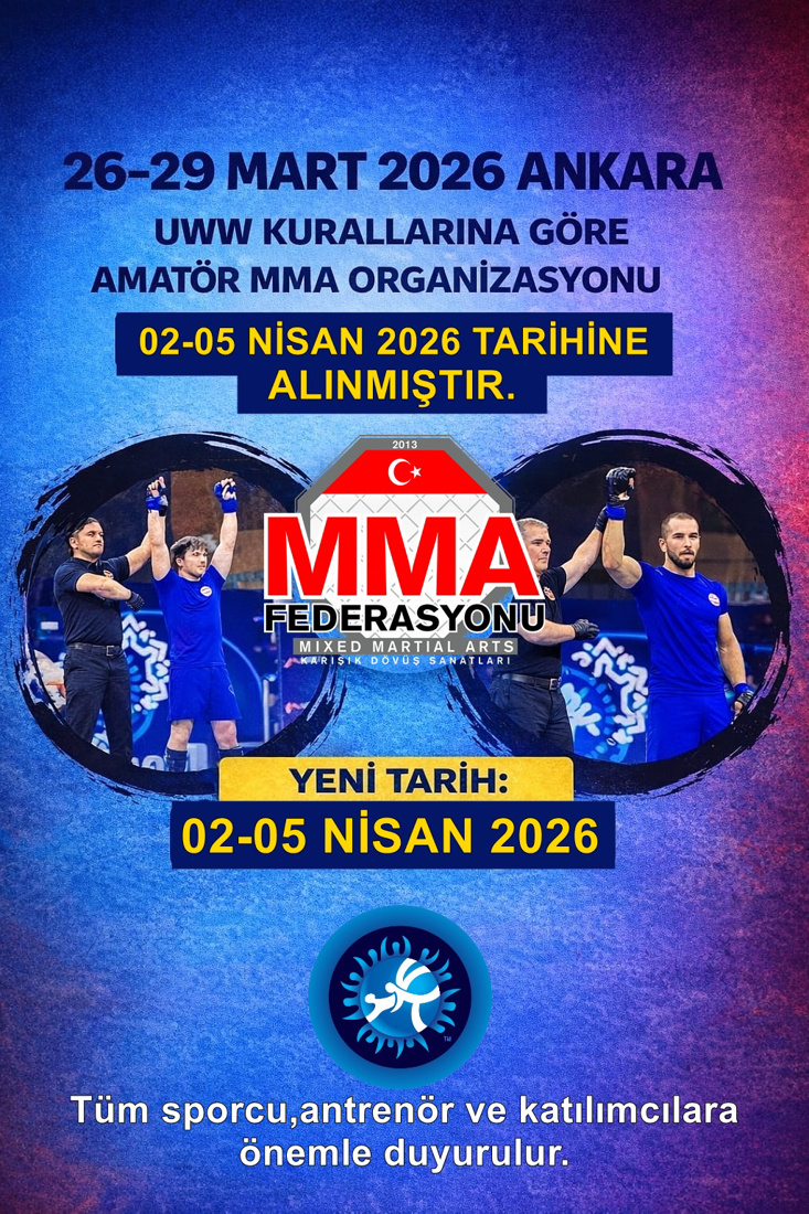 UWW KURALLARINA GÖRE AMATÖR MMA ORGANİZASYONU