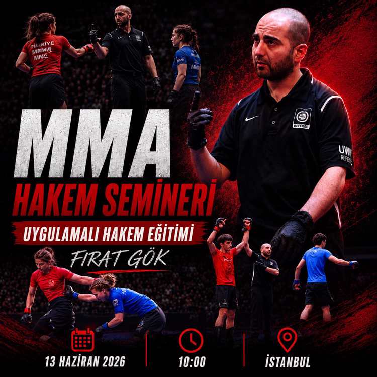 MMA HAKEM SEMİNERİ UYGULAMALI İSTANBUL