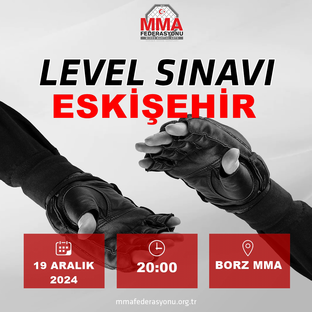 MMA LEVEL SINAVI BORZ MMA TEAM ESKİŞEHİR