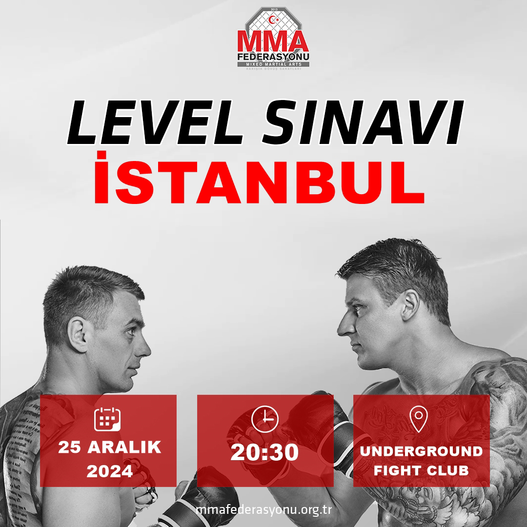 MMA LEVEL SINAVI UNDERGROUND FIGHT CLUB İSTANBUL