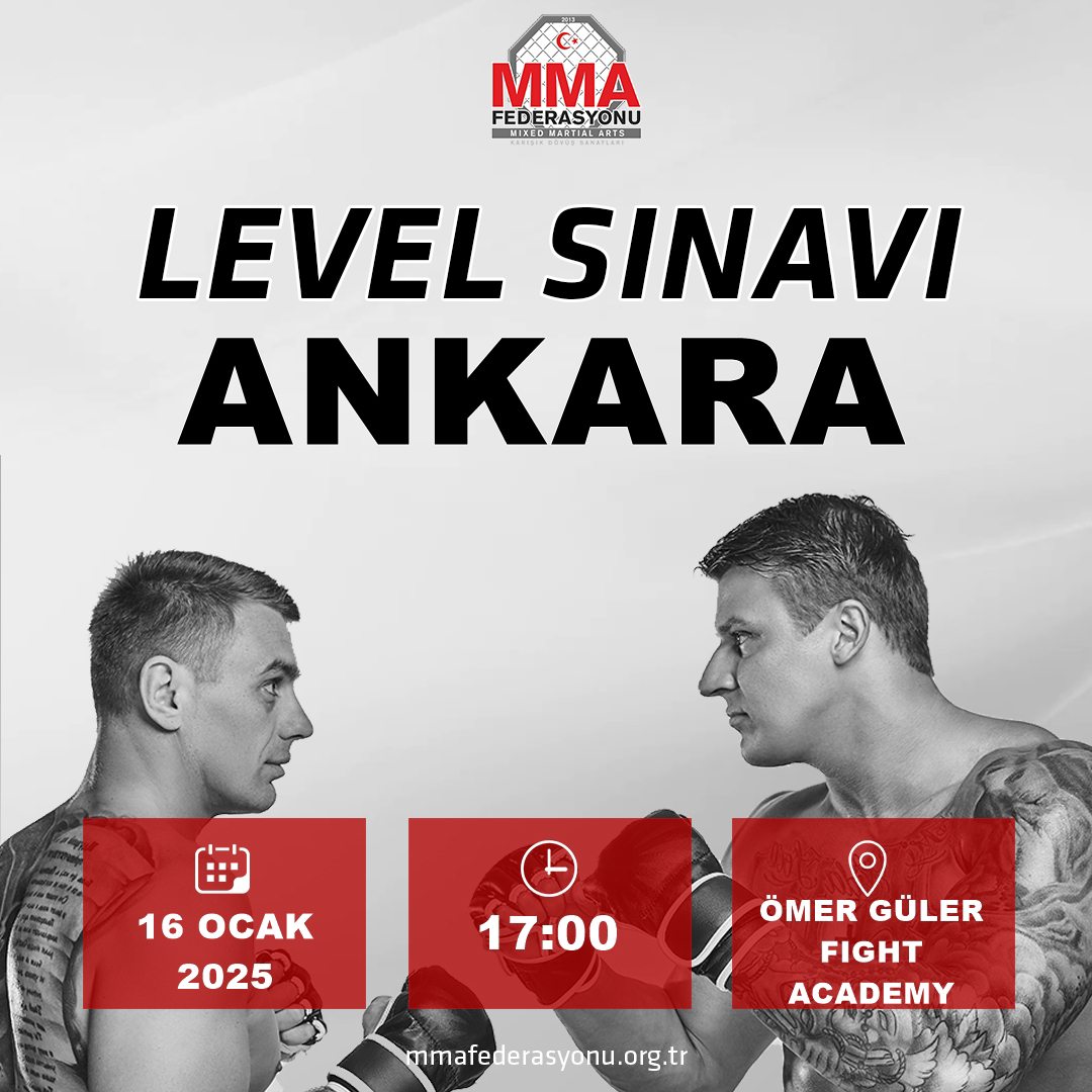 MMA LEVEL SINAVI ÖMER GÜLER FIGHT ACADEMY  ANKARA