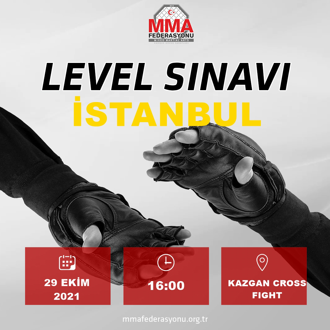 MMA LEVEL SINAVI KAZGAN CROSS FIGHT İSTANBUL