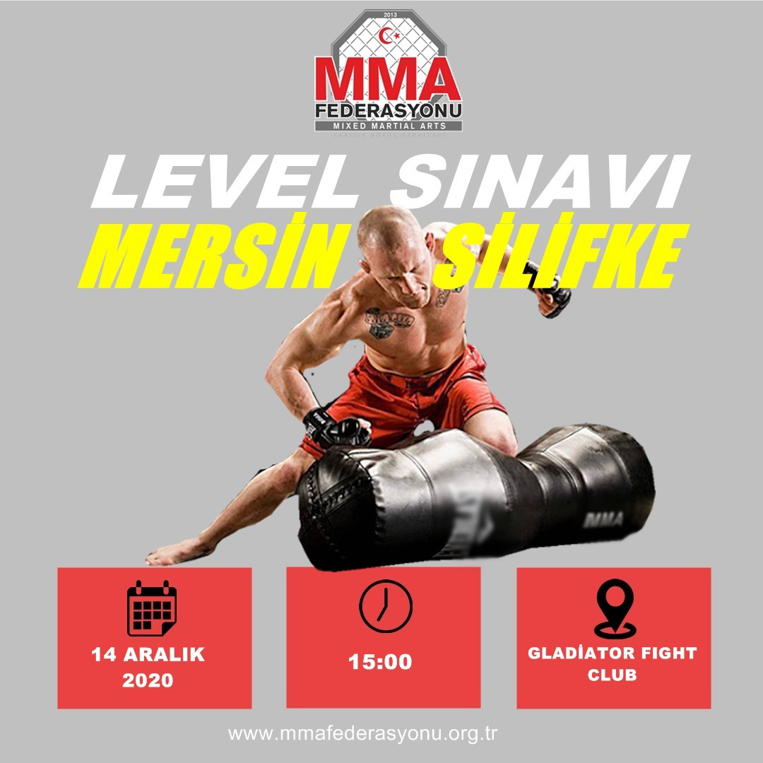 MMA LEVEL SINAVI GLADIATOR FIGHT CLUB MERSİN / SİLİFKE