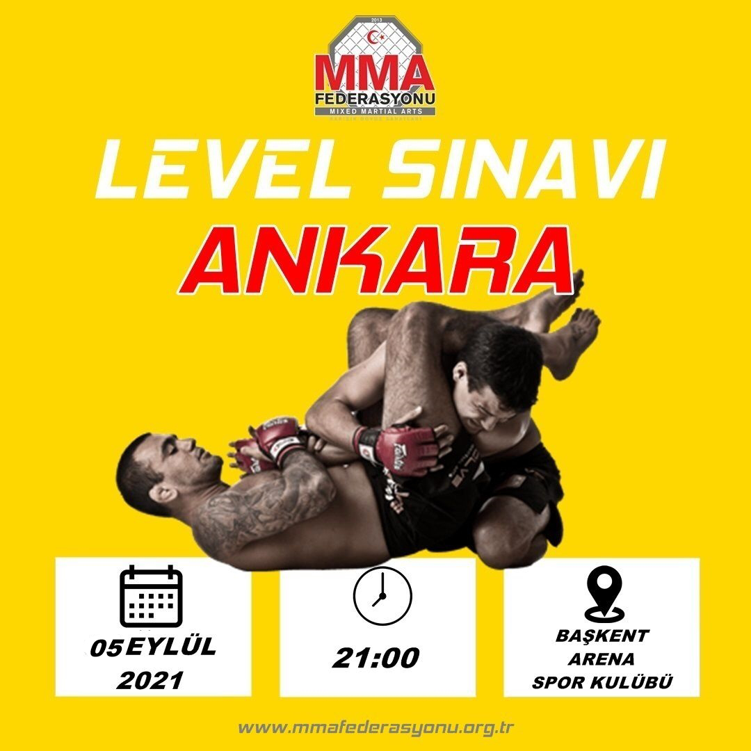 MMA LEVEL SINAVI BAŞKENT ARENA SPOR KULÜBÜ ANKARA
