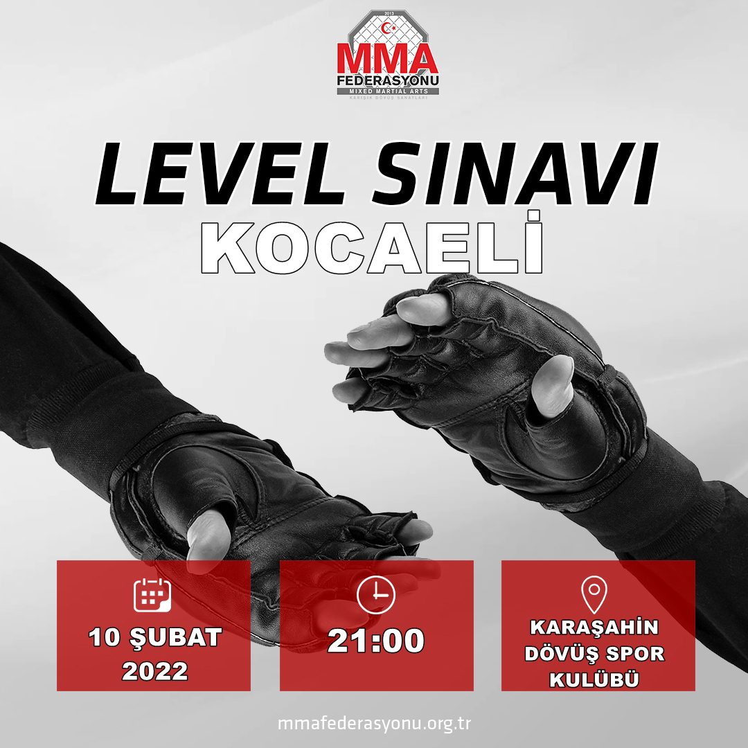 MMA LEVEL SINAVI KARAŞAHİN SPOR KULÜBÜ KOCAELİ / İZMİT 