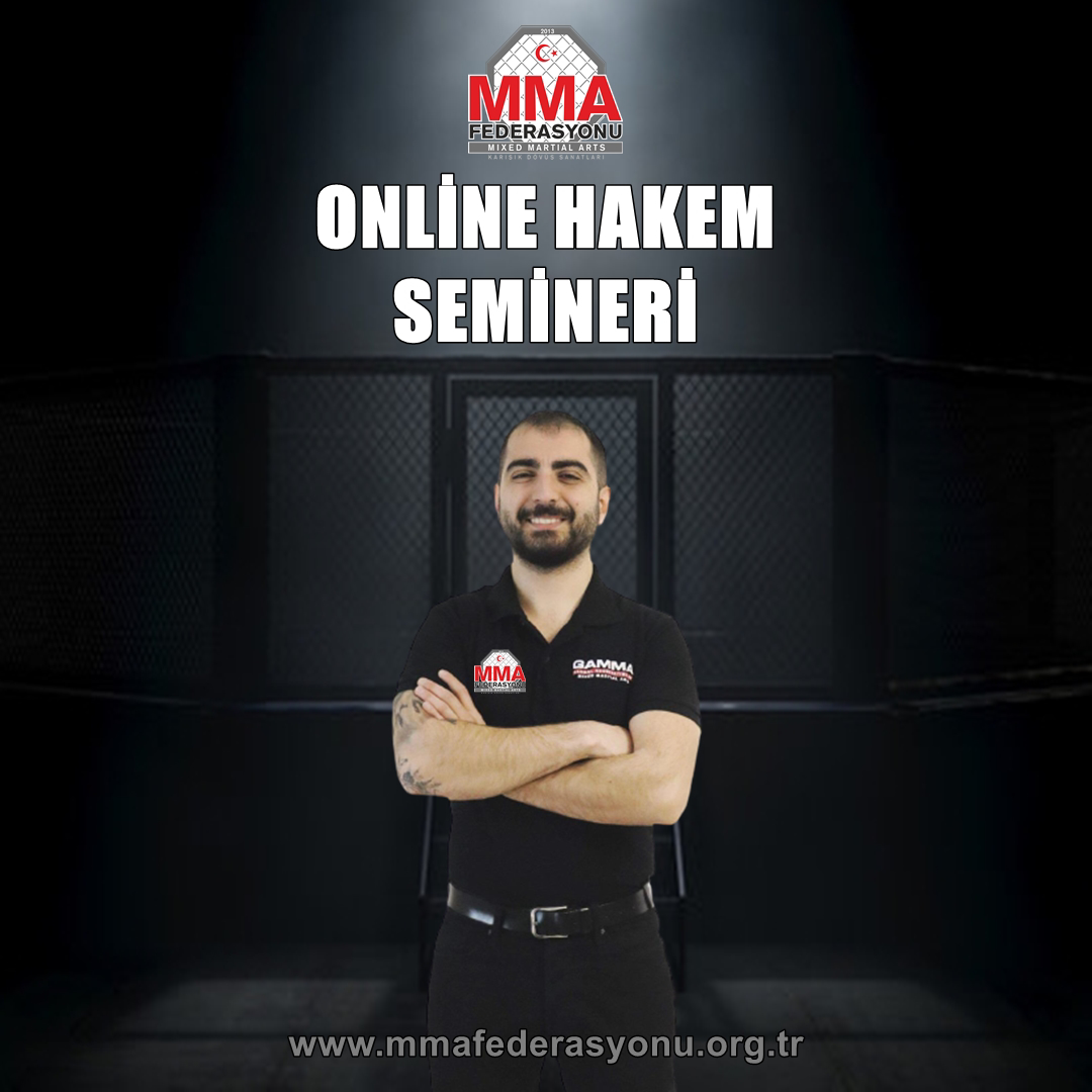 MMA FEDERASYONU ONLINE HAKEM SEMİNERİ
