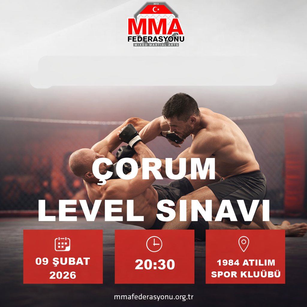 MMA LEVEL SINAVI ÇORUM 1984 ATILIM SPOR KULÜBÜ 