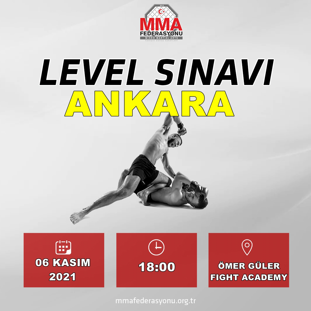 MMA LEVEL SINAVI ÖMER GÜLER FIGHT ACADEMY  ANKARA