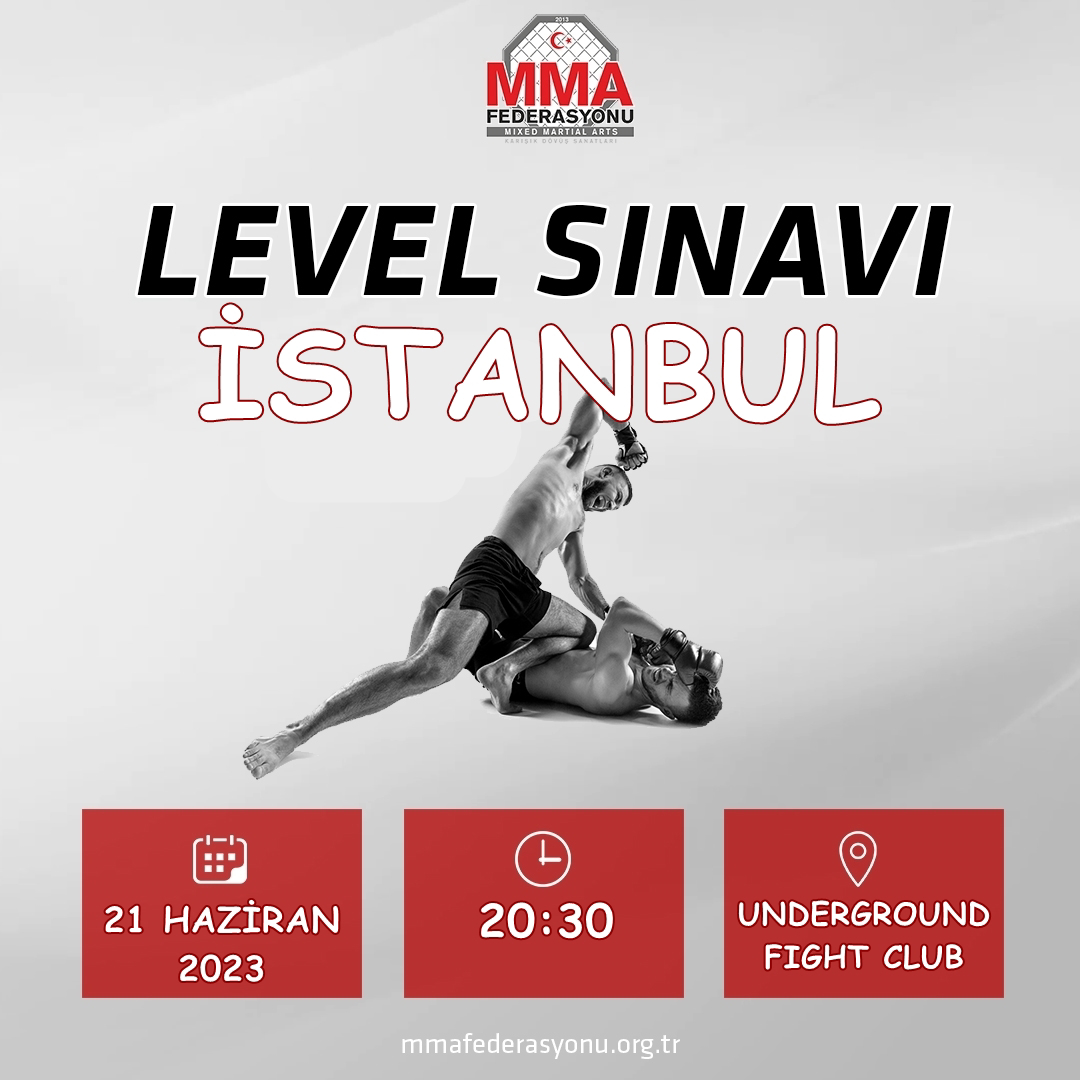 MMA LEVEL SINAVI UNDERGROUND FIGHT CLUP İSTANBUL