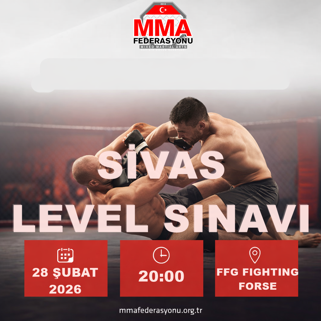MMA LEVEL SINAVI SİVAS FFB FIGHTING FORSE
