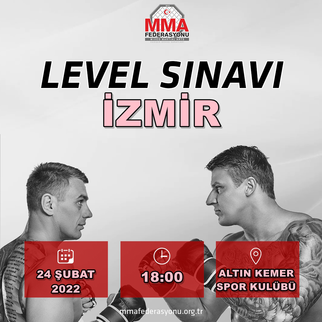 MMA LEVEL SINAVI ALTIN KEMER SPOR KULÜBÜ İZMİR