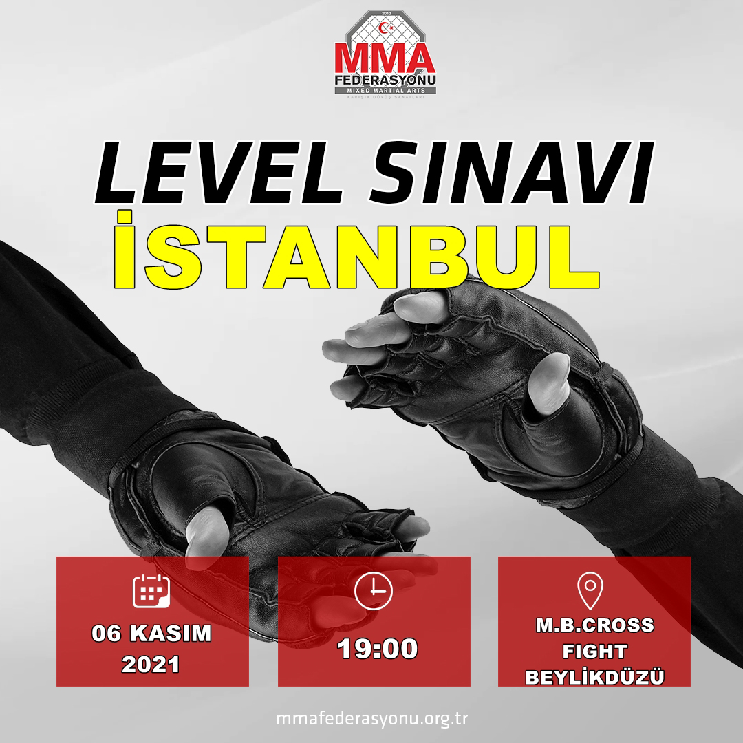 MMA LEVEL SINAVI M.B. CROSS FIGHT BEYLİKDÜZÜ -İSTANBUL