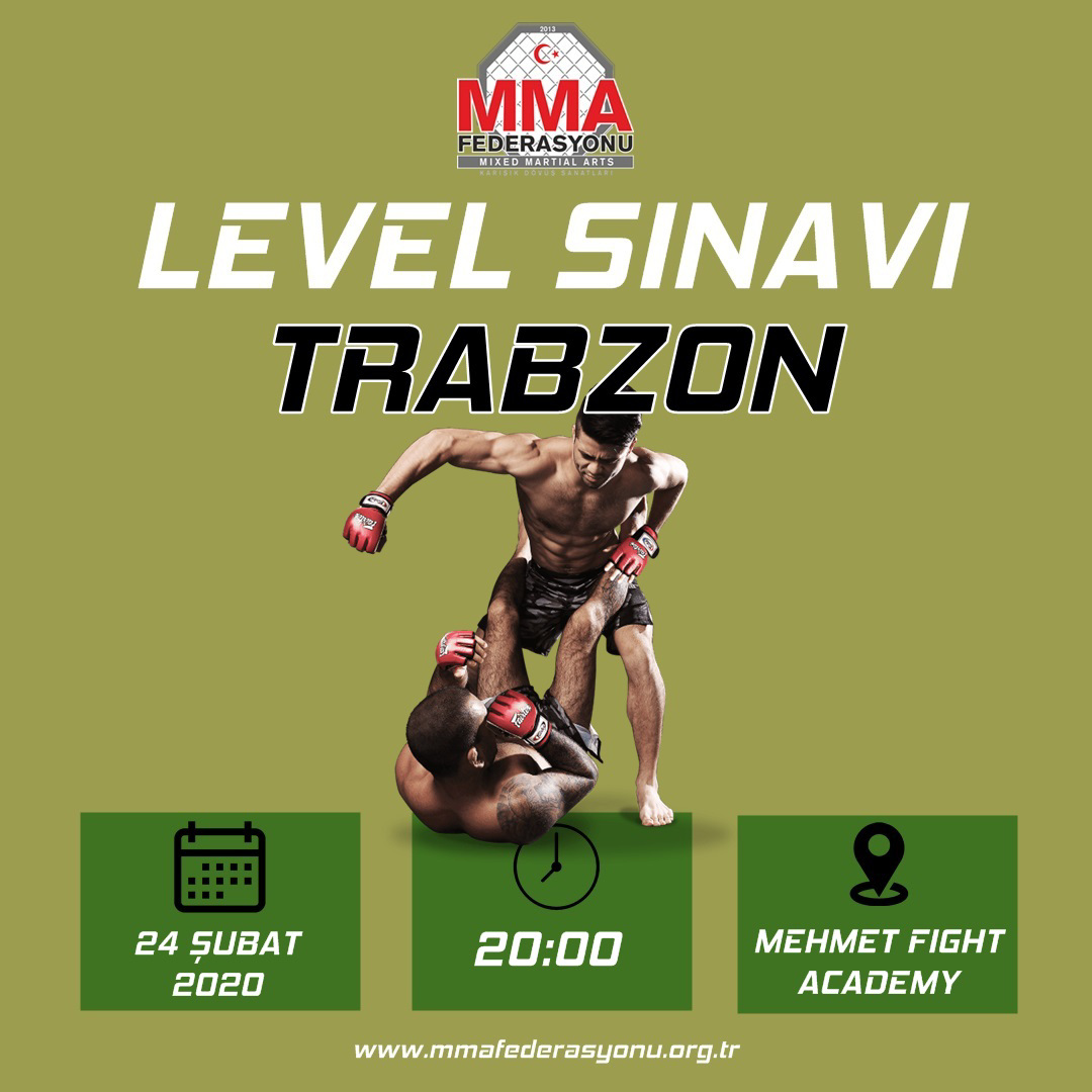 MMA LEVEL SINAVI TRABZON