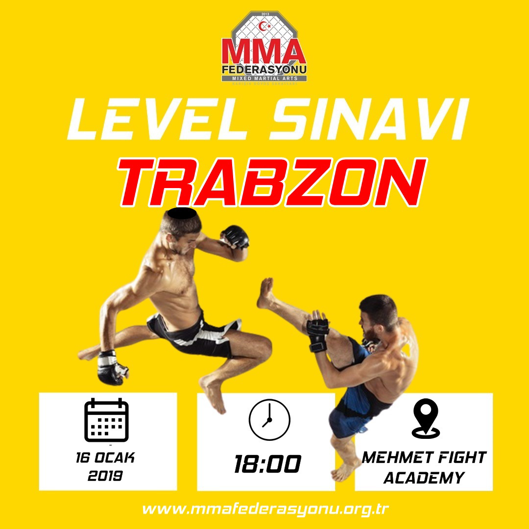 MMA LEVEL SINAVI TRABZON