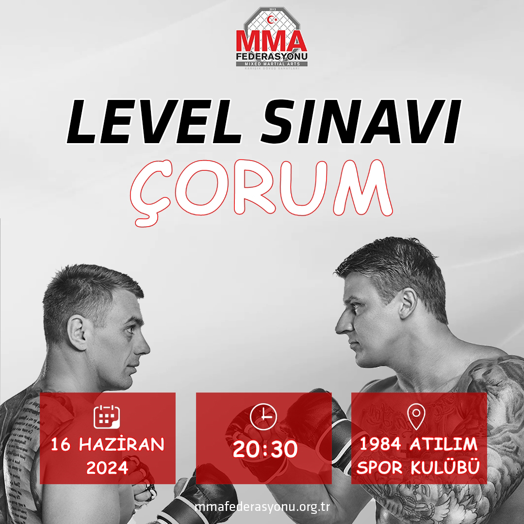 MMA LEVEL SINAVI 1984 ATILIM SPOR KULÜBÜ ÇORUM