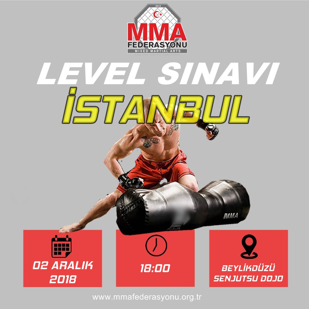 MMA LEVEL SINAVI SENJUTSU DOJO İSTANBUL