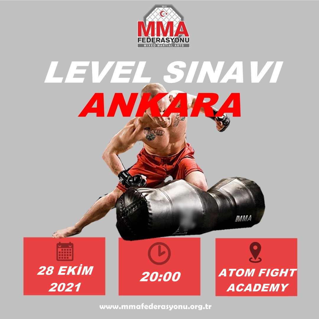 MMA LEVEL SINAVI ATOM FIGHT ACADEMY ANKARA