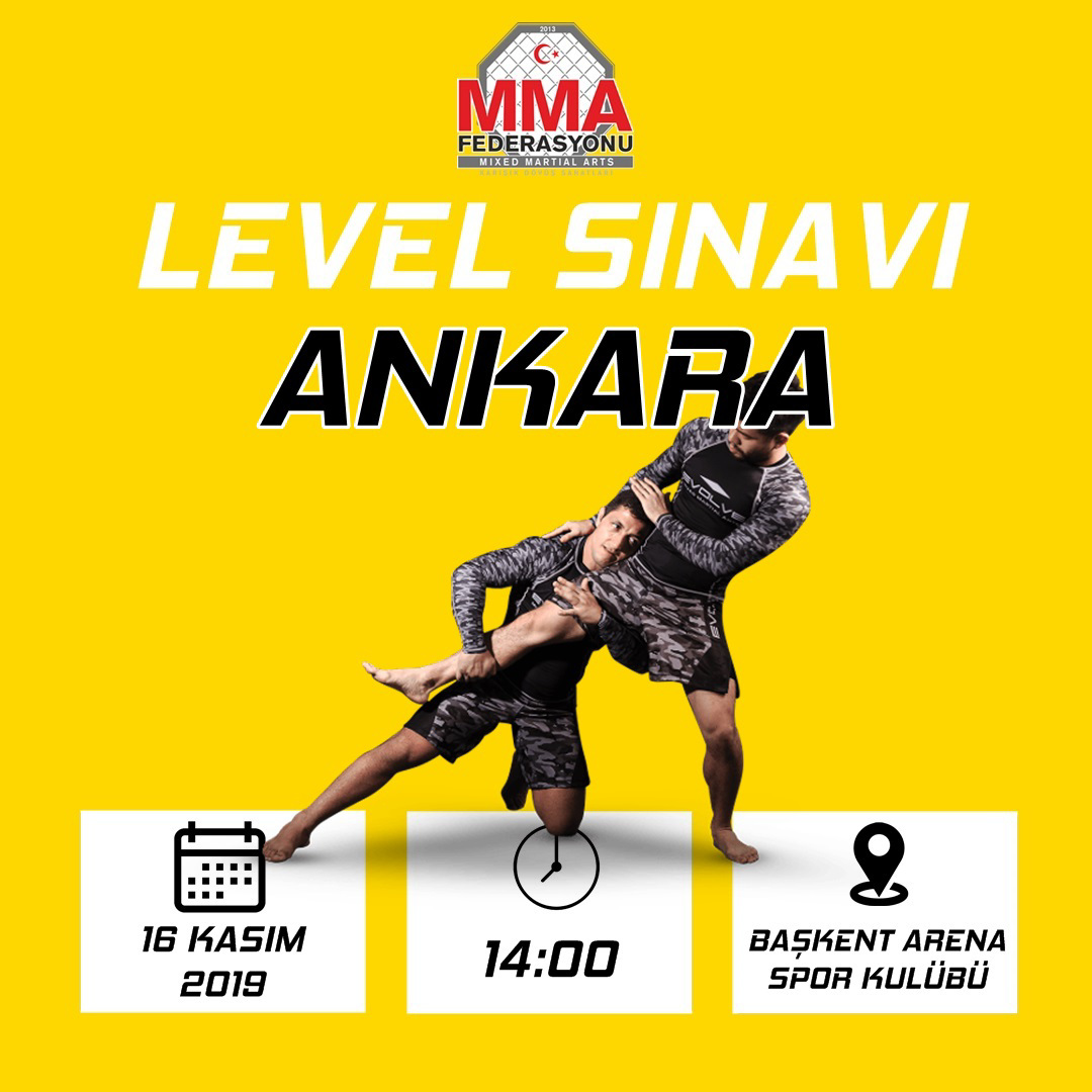 MMA LEVEL SINAVI BAŞKENT ARENA SPOR KULÜBÜ ANKARA