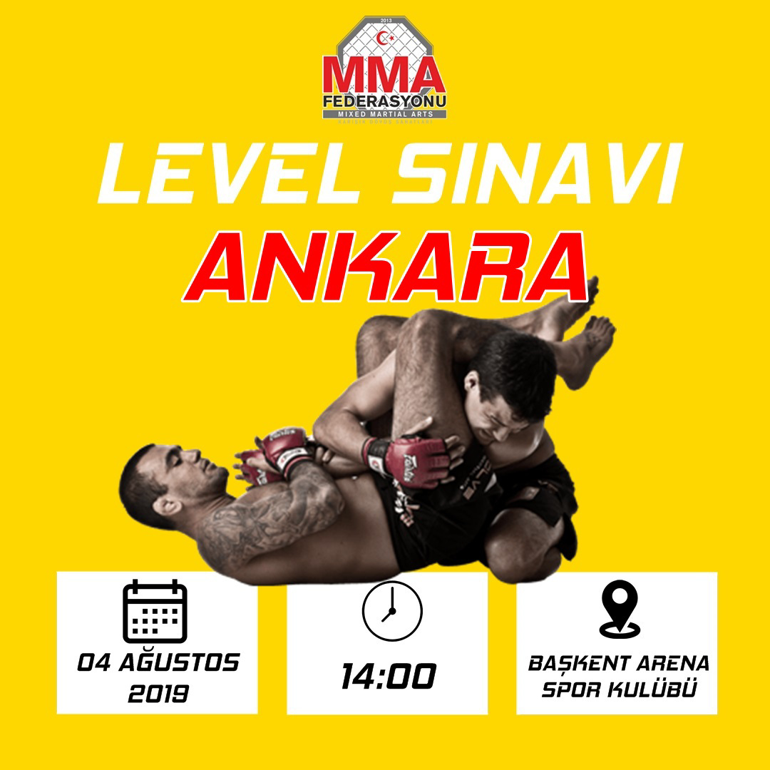 MMA LEVEL SINAVI BAŞKENT ARENA SPOR KULÜBÜ ANKARA