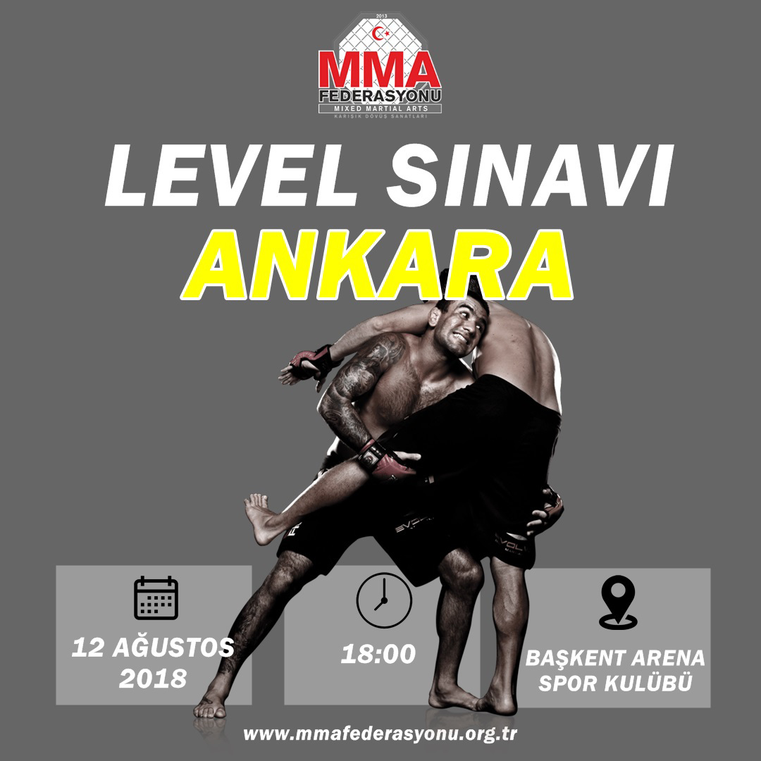MMA LEVEL SINAVI BAŞKENT ARENA SPOR KULÜBÜ ANKARA