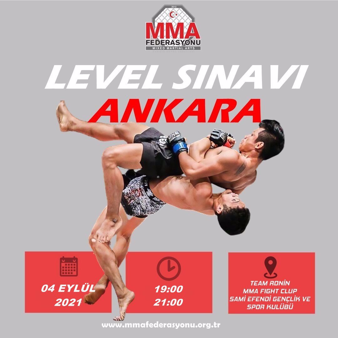 MMA LEVEL SINAVI TEAM RONIN MMA FIGHT- SAMİ EFENDİ SPOR KULÜBÜ ANKARA