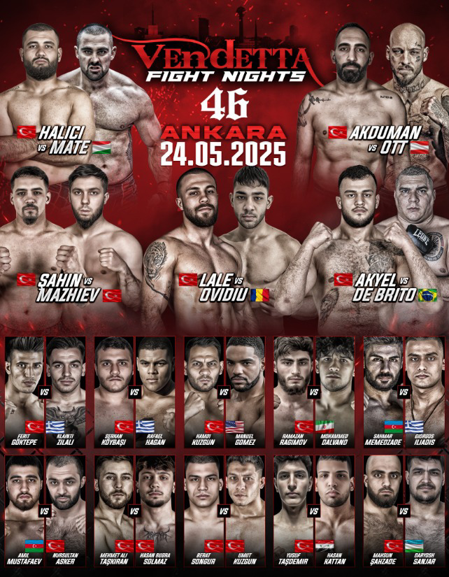 VENDETTA FIGHT NIGHT 46-ANKARA