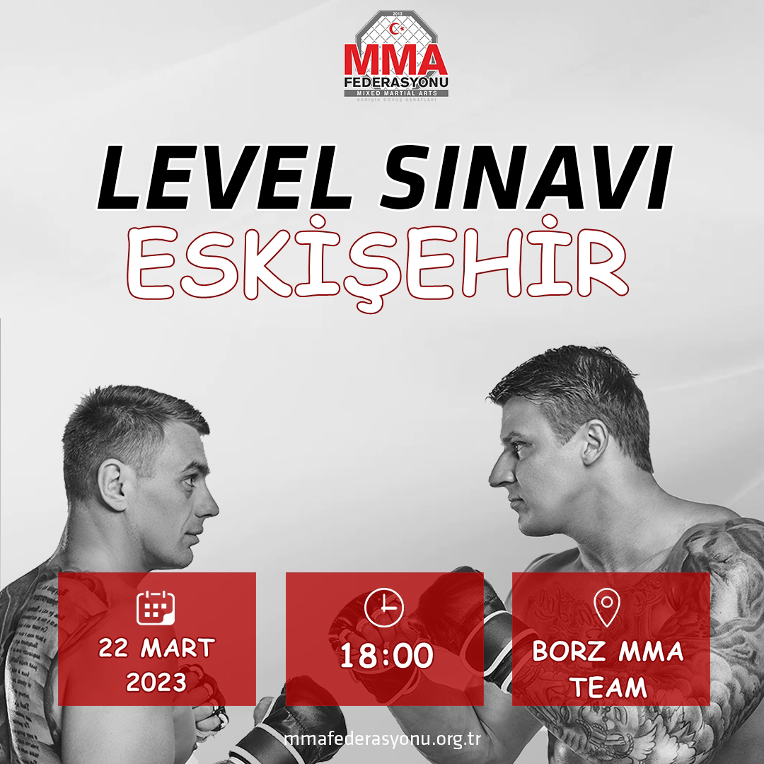 MMA LEVEL SINAVI ESKİŞEHİR BORZ MMA TEAM 