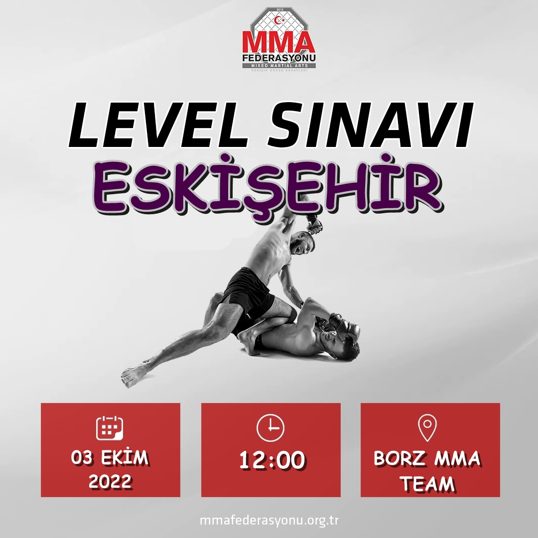 MMA LEVEL SINAVI ESKİŞEHİR BORZ MMA TEAM 
