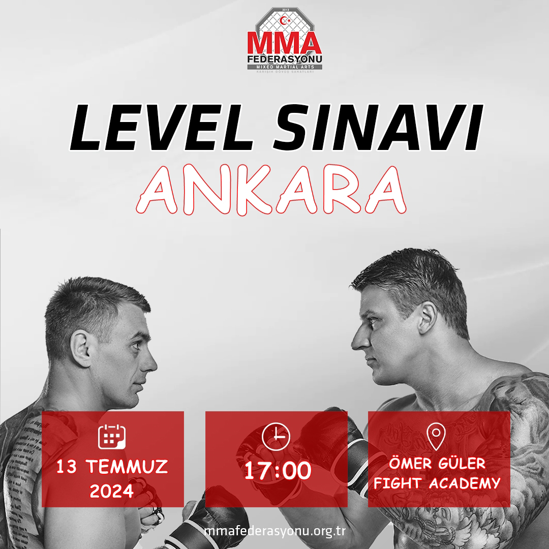 MMA LEVEL SINAVI ÖMER GÜLER FIGHT ACADEMY  ANKARA