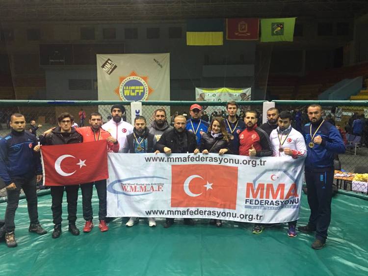 World MMA Championships (Dünya MMA Şampiyonası) (WMMAF) Kharkiv- Ukraına 3/7 Aralık 2016