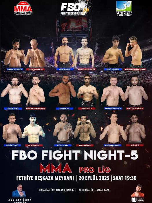 FBO FIGHT NIGHT MMA PRO LİG FETHİYE-MUĞLA